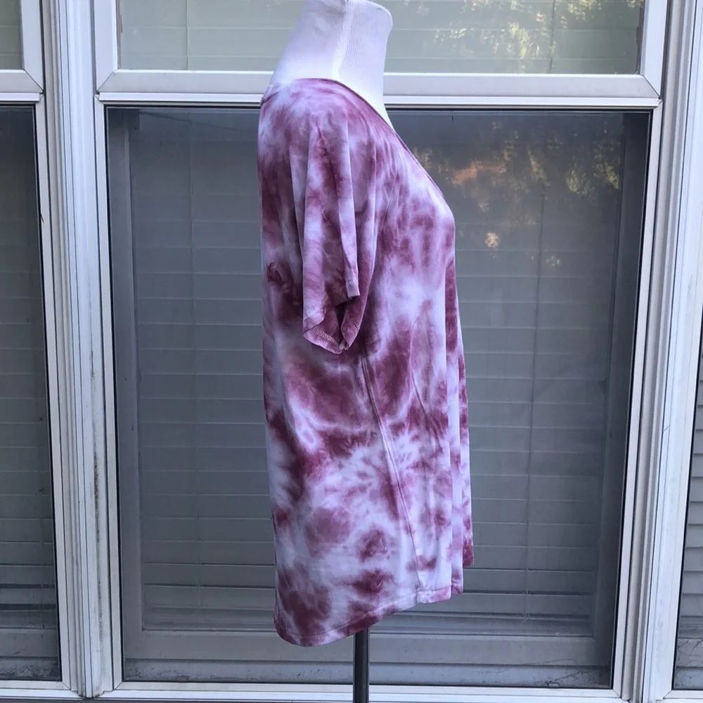 AEO Soft & Sexy Pink Tie Dye Tee Size S - Picture 5 of 5